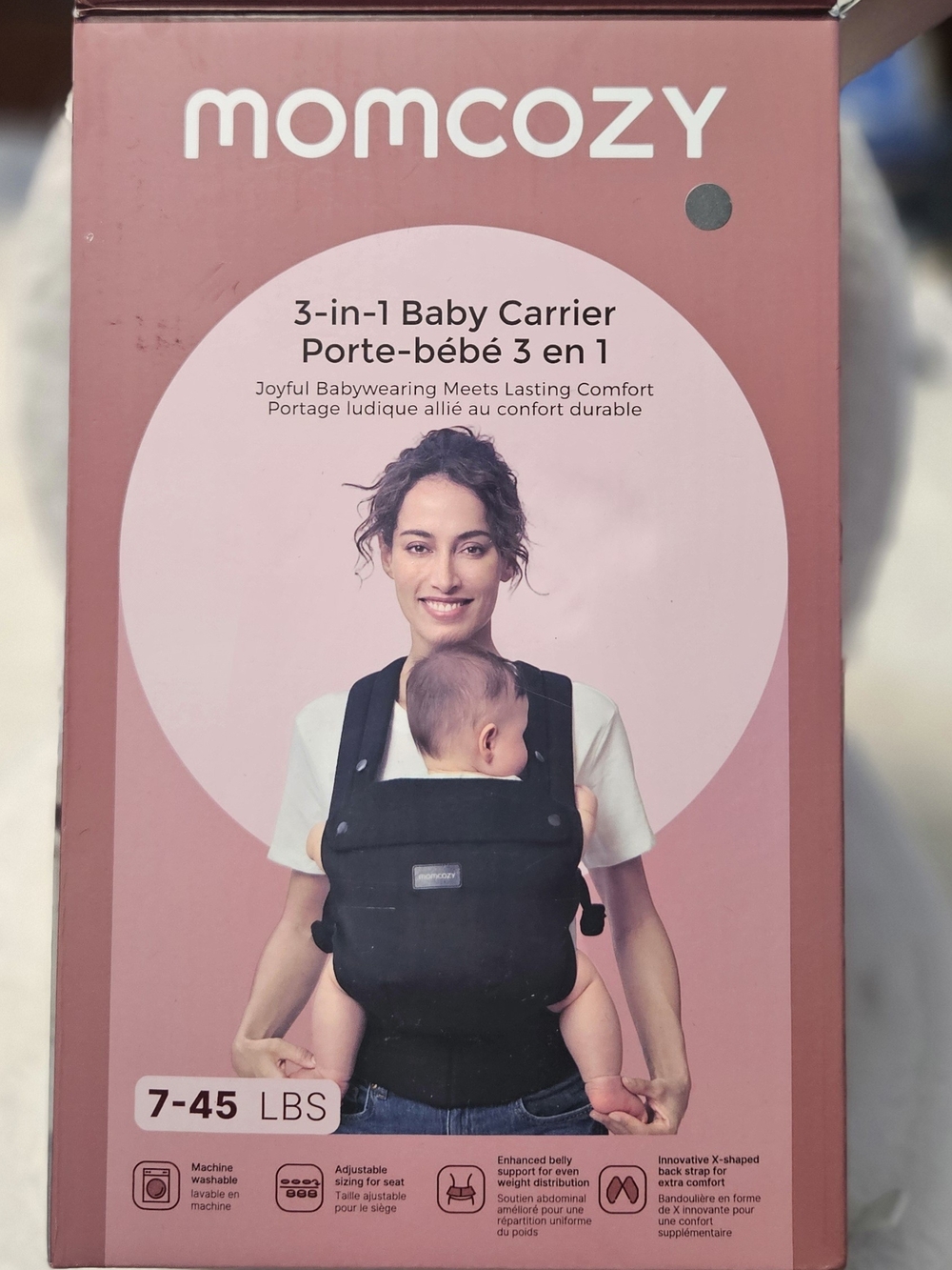 Momcozy 3-in-1 Baby Grey